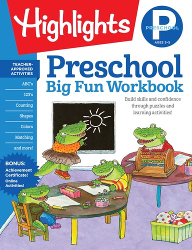 Preschool big fun workbook - big,